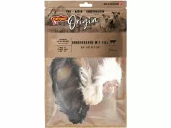 DeliBest Kausnack Origin Rinderohren mit Fell 2 Stk.
