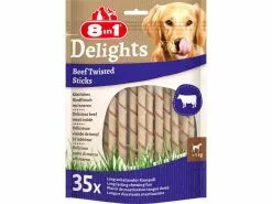 8in1 Kausnack Delights Beef Twisted Sticks, 35 Stk., 190 g