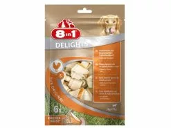 8in1 Kausnack Delights Chicken Bone S, 6 Stk., 210 g
