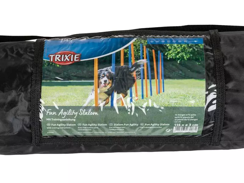Trixie Agility Slalom Dog Activity Set, 12 Stangen 9 Trixie Agility Slalom Dog Activity Set, 12 Stangen - Image 9
