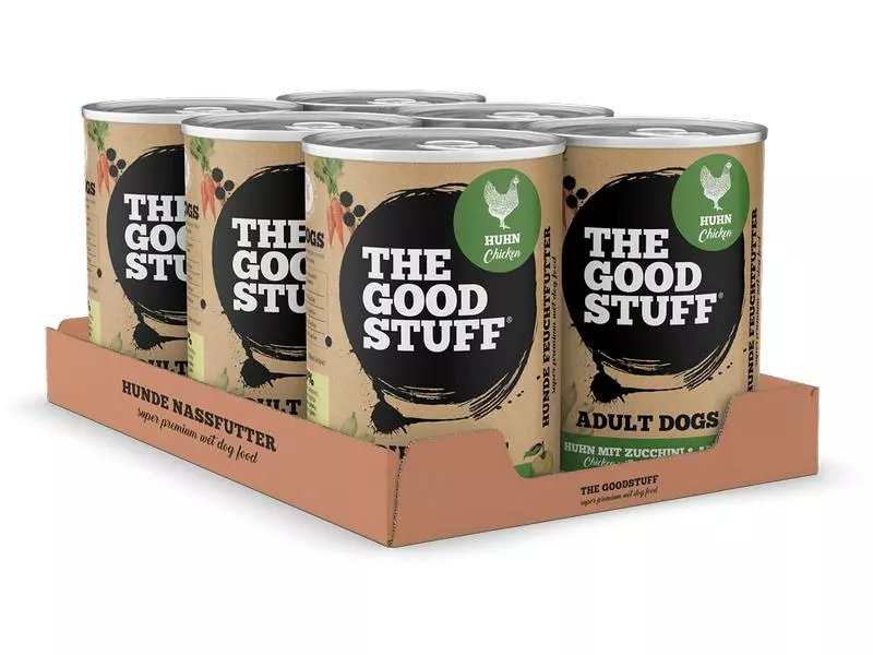 The Goodstuff Nassfutter Geflügel & Zucchini Adult 400g 2 The Goodstuff Nassfutter Geflügel & Zucchini Adult 400g - Image 2