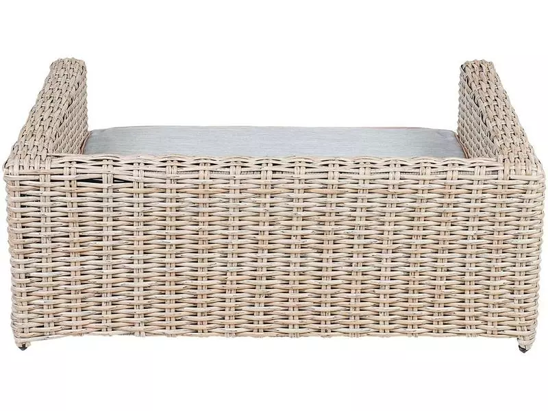 Greemotion PET Hunde-Sofa Rattan-Optik, Beige, Grösse M 4 Greemotion PET Hunde-Sofa Rattan-Optik, Beige, Grösse M - Image 4