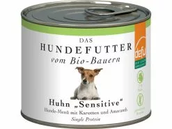 Defu Nassfutter Menü Sensitiv Bio Huhn, 200 g
