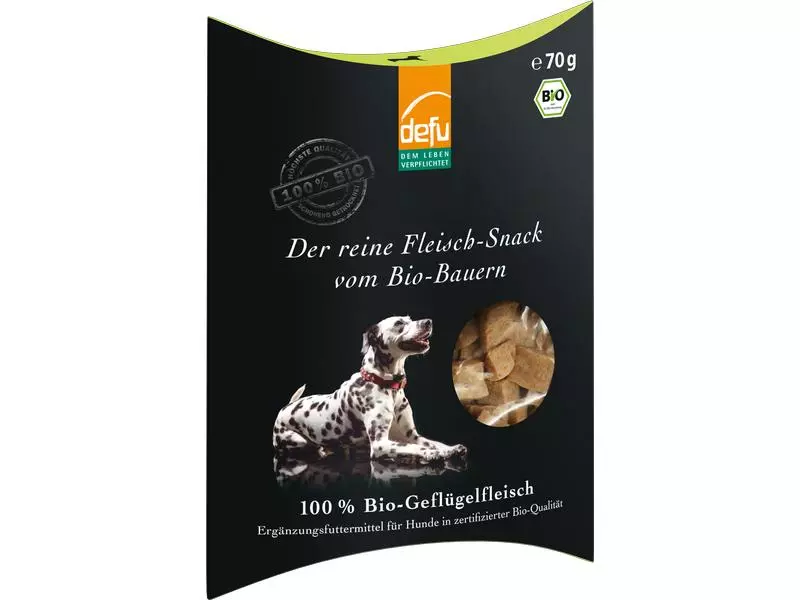 Defu Snack Bio Reinfleisch Geflügel, 70 g 1 Defu Snack Bio Reinfleisch Geflügel, 70 g
