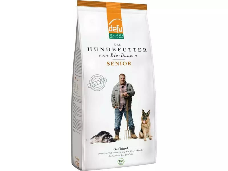 Defu Trockenfutter Senior Bio Geflügel, 3 kg 1 Defu Trockenfutter Senior Bio Geflügel, 3 kg