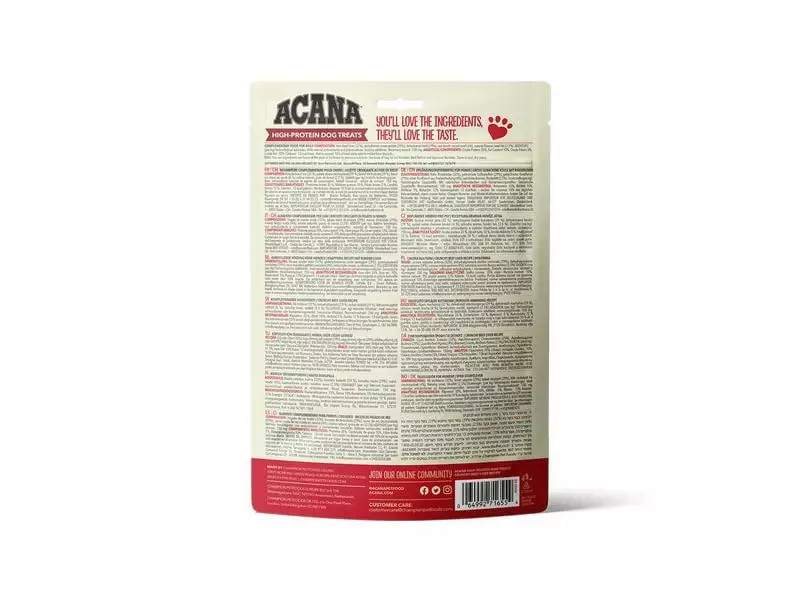 Acana Snack Treat Crunchy Beef Liver 100 g 2 Acana Snack Treat Crunchy Beef Liver 100 g - Image 2