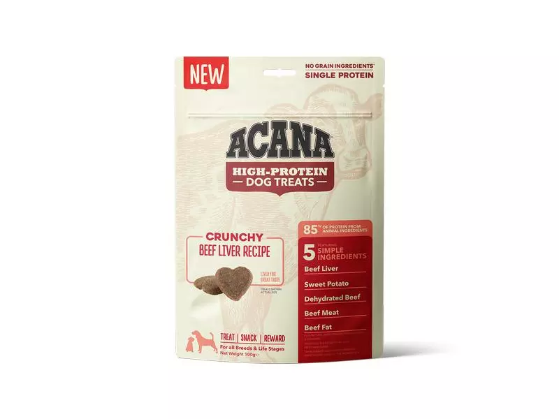 Acana Snack Treat Crunchy Beef Liver 100 g 1 Acana Snack Treat Crunchy Beef Liver 100 g