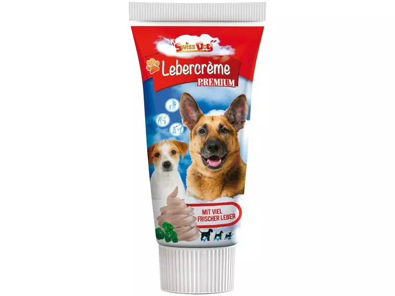 SwissDog Leckerli Lebercrème Premium 75 g 1 SwissDog Leckerli Lebercrème Premium 75 g