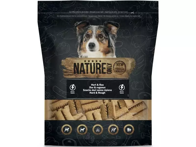 NATUREonly Leckerli Hart & Rau, 800 g 1 NATUREonly Leckerli Hart & Rau, 800 g