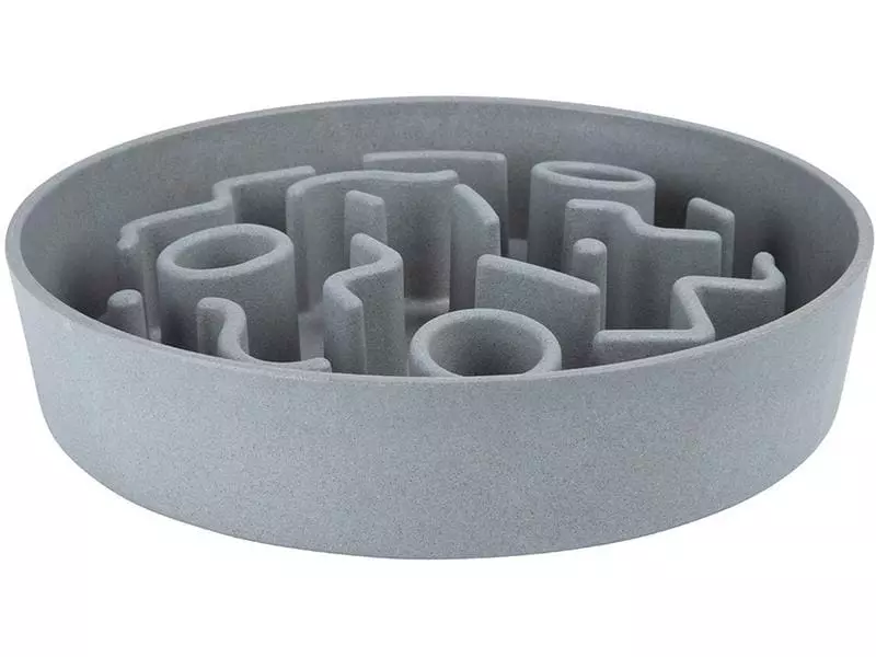 District 70 Bambusnapf Bamboo Dog Slow Feeder Ø 28 cm, Ice-Blue 1 District 70 Bambusnapf Bamboo Dog Slow Feeder Ø 28 cm, Ice-Blue