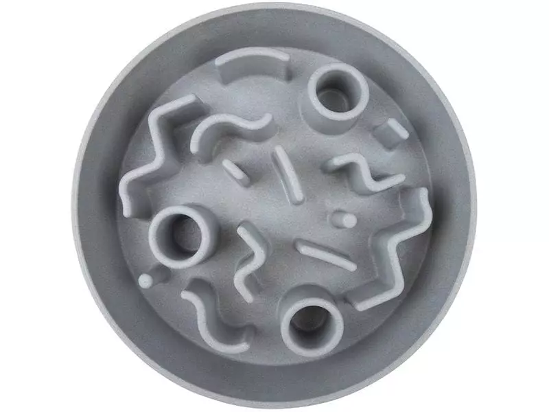 District 70 Bambusnapf Bamboo Dog Slow Feeder Ø 28 cm, Ice-Blue 2 District 70 Bambusnapf Bamboo Dog Slow Feeder Ø 28 cm, Ice-Blue - Image 2