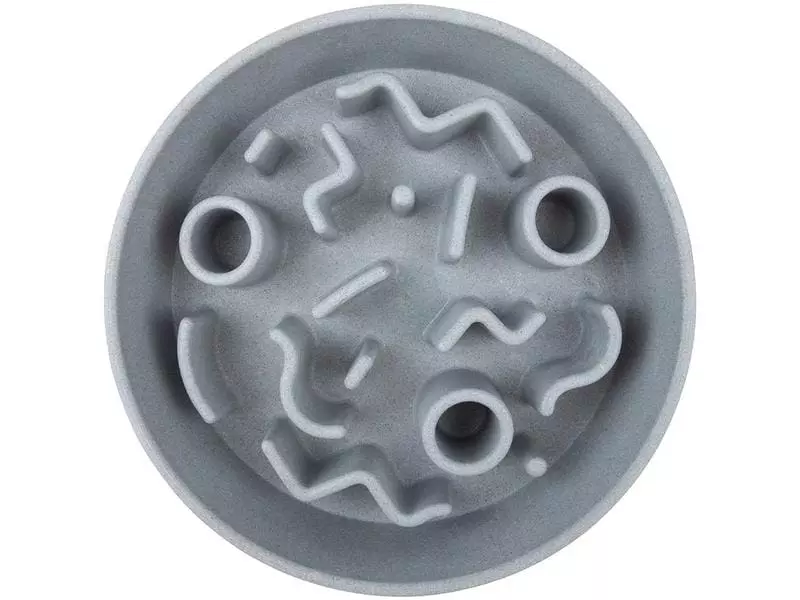 District 70 Bambusnapf Bamboo Dog Slow Feeder Ø 21 cm, Ice-Blue 2 District 70 Bambusnapf Bamboo Dog Slow Feeder Ø 21 cm, Ice-Blue - Image 2