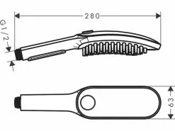 Hansgrohe Handbrause DogShower, Weiss matt 11 Hansgrohe Handbrause DogShower, Weiss matt -Hundewelt Verkäufe 228258772 xxl