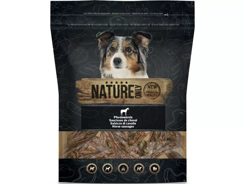 NATUREonly Kauartikel Pferdewürste, 275 g 1 NATUREonly Kauartikel Pferdewürste, 275 g