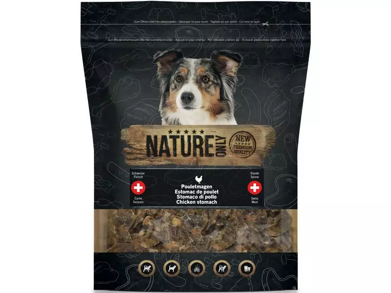 NATUREonly Kauartikel Pouletmagen, 390 g 1 NATUREonly Kauartikel Pouletmagen, 390 g