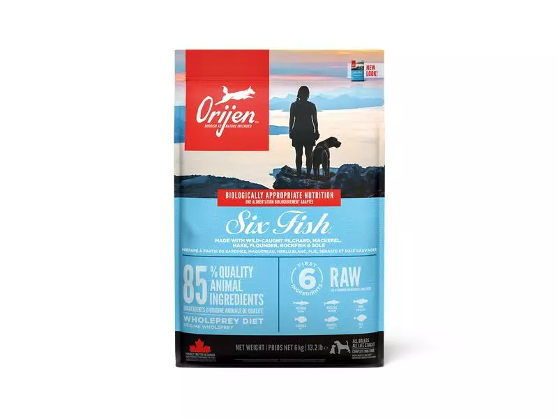 Orijen Trockenfutter Dog Six Fish 6 kg 1 Orijen Trockenfutter Dog Six Fish 6 kg