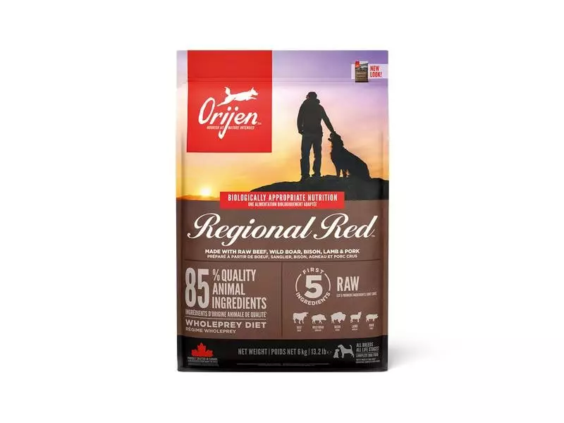 Orijen Trockenfutter Dog Regional Red mit Rind, 6 kg 1 Orijen Trockenfutter Dog Regional Red mit Rind, 6 kg