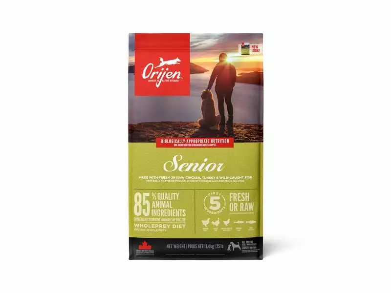 Orijen Trockenfutter Dog Senior mit Huhn, 11.4 kg 1 Orijen Trockenfutter Dog Senior mit Huhn, 11.4 kg