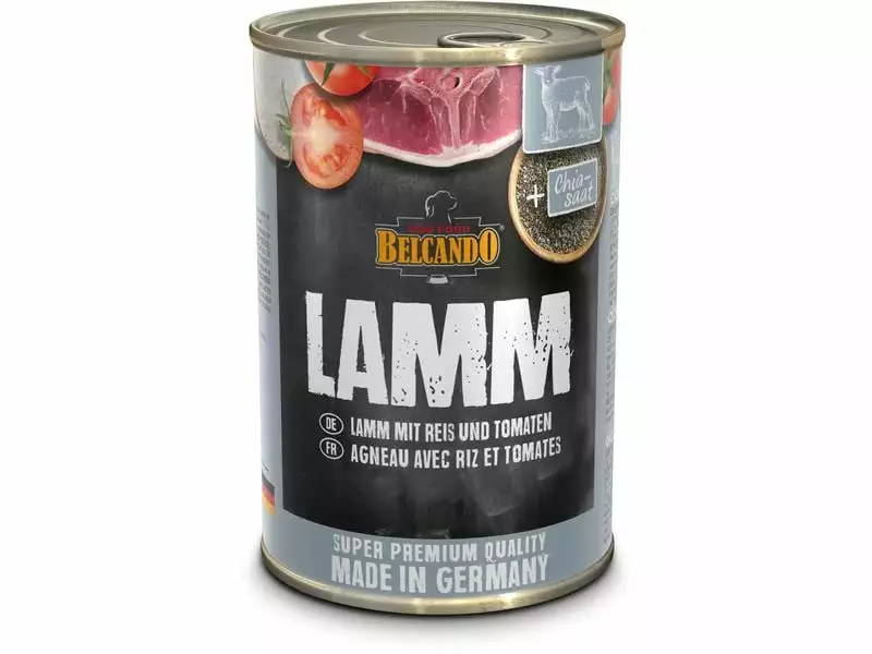 Belcando Nassfutter Lamm mit Reis & Tomate, 400g 1 Belcando Nassfutter Lamm mit Reis & Tomate, 400g