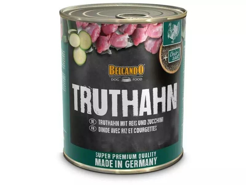 Belcando Nassfutter Truthahn mit Reis & Zucchini, 800g 1 Belcando Nassfutter Truthahn mit Reis & Zucchini, 800g
