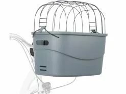 Trixie Fahrradkorb Grau 42 × 39 × 30 cm, max. 5 kg
