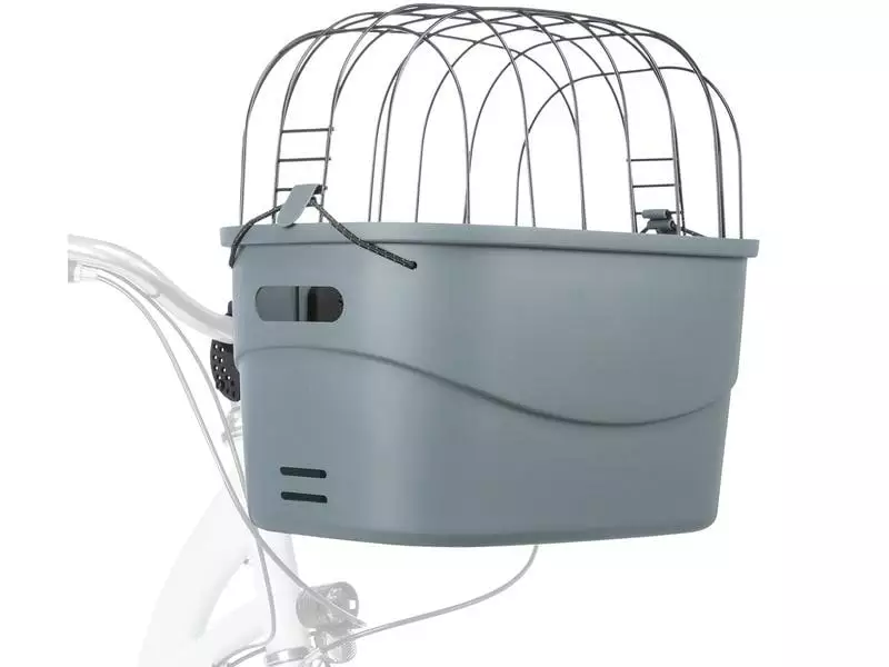Trixie Fahrradkorb Grau 42 × 39 × 30 cm, max. 5 kg 1 Trixie Fahrradkorb Grau 42 × 39 × 30 cm, max. 5 kg