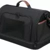 Trixie Tiertransport-Tasche Airline Gate, 28 x 25 x 45 cm, Schwarz