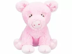 Trixie Hunde-Spielzeug Be Eco Schweinchen Edison, 24 cm