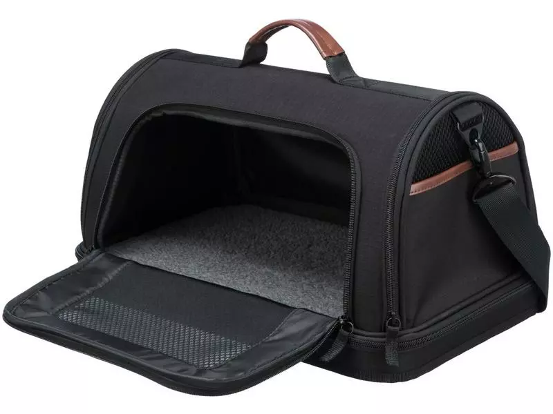 Trixie Tiertransport-Tasche Airline Gate, 28 x 25 x 45 cm, Schwarz 2 Trixie Tiertransport-Tasche Airline Gate, 28 x 25 x 45 cm, Schwarz - Image 2