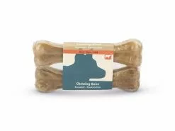 Beeztees Kauknochen Rinderhaut, 16 cm, 2 Stk.