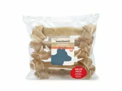 Beeztees Kauknoten Rinderhaut, 20 cm, 5 Stk.