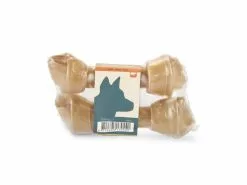 Beeztees Kauknoten Rinderhaut, 12 cm, 2 Stk.