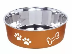 Nobby Edelstahlnapf Fusion L, 1.8 l, Kupfer