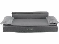Trixie Hunde-Sofa Liano, 100 x 60 cm, Grau