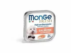 Monge Nassfutter Fresh Pâté Lachs, 100 g