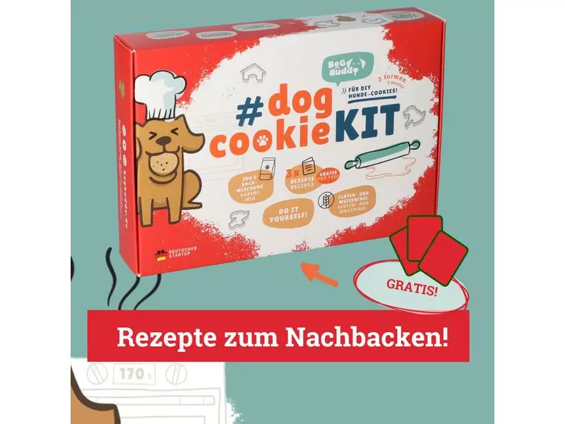BeG Buddy Hunde-Nahrungsergänzung Dog Cookie Kit, 200 g 6 BeG Buddy Hunde-Nahrungsergänzung Dog Cookie Kit, 200 g - Image 6