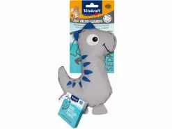 Vitakraft Hunde-Spielzeug Dino gross, 23 cm, Grau
