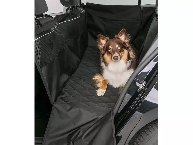 Trixie Auto-Schondecke Mit Seitenteilen, 1.55 x 1.30 m, schwarz 1 Trixie Auto-Schondecke Mit Seitenteilen, 1.55 x 1.30 m, schwarz