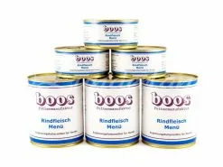 Lunderland Nassfutter Boos Dose Rindfleisch-Menü, 300 g