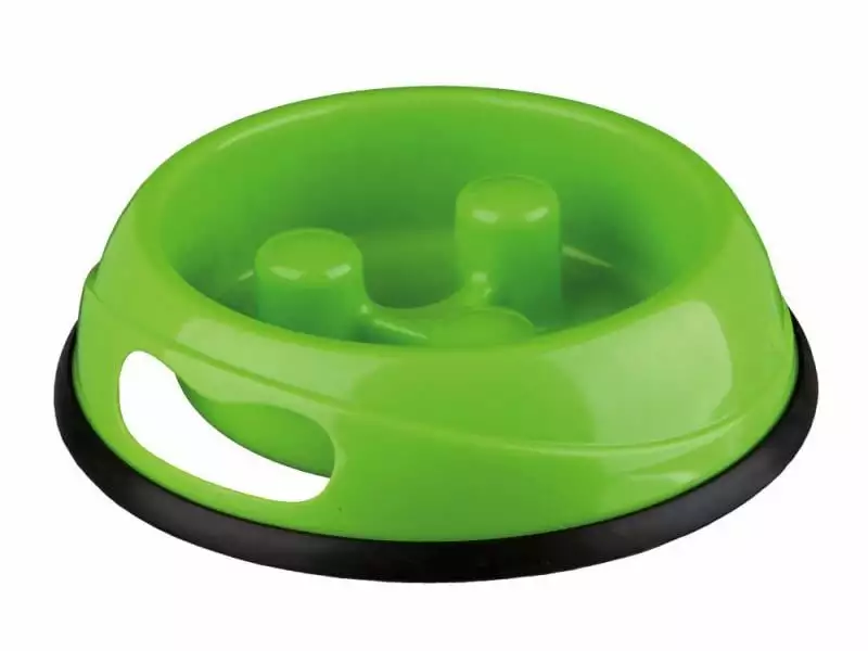 Trixie Kunststoffnapf Slow Feed 0.45 l / ø 20 cm 1 Trixie Kunststoffnapf Slow Feed 0.45 l / ø 20 cm