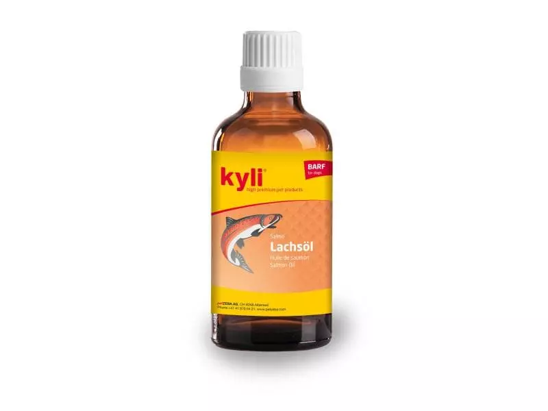 Kyli Hunde-Nahrungsergänzung Lachsöl, 1 l 1 Kyli Hunde-Nahrungsergänzung Lachsöl, 1 l