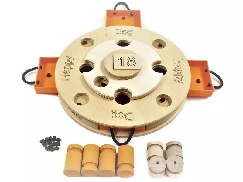 My Intelligent Dogs Strategie-Spiel Geburtstagstorte aus Holz 1 My Intelligent Dogs Strategie-Spiel Geburtstagstorte aus Holz