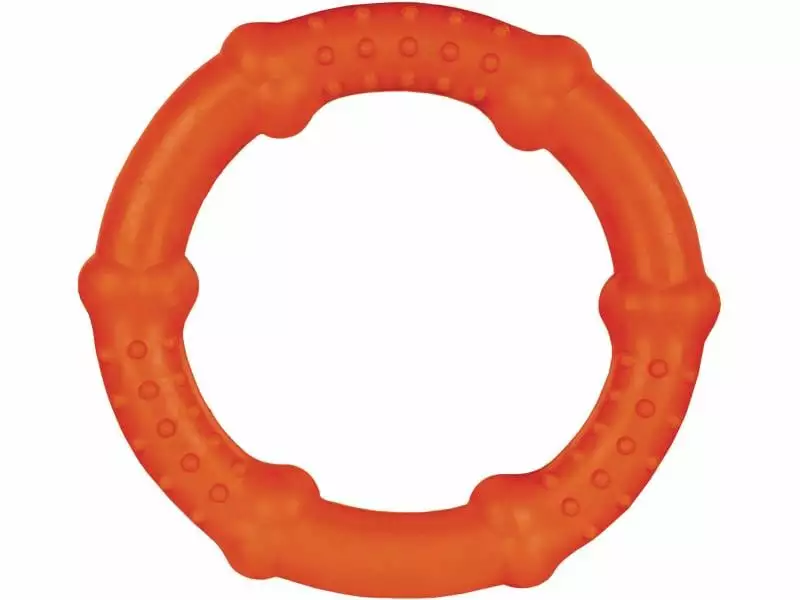 Trixie Schwimmspielzeug Ring aus Naturgummi ø 16 cm 4 Trixie Schwimmspielzeug Ring aus Naturgummi ø 16 cm - Image 4