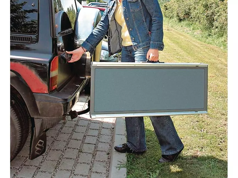 Trixie Teleskop-Rampe Petwalk, 43 x 100 - 180 cm 2 Trixie Teleskop-Rampe Petwalk, 43 x 100 - 180 cm - Image 2