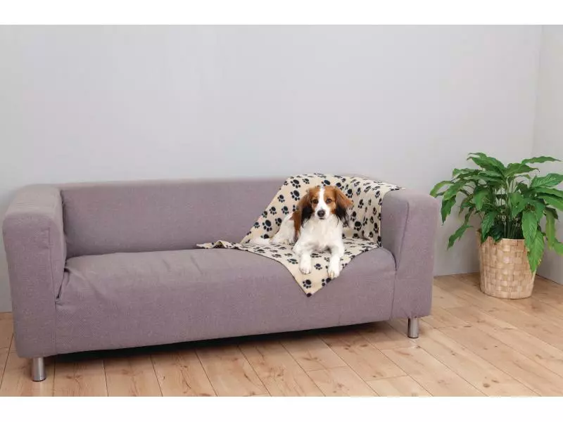 Trixie Hunde-Fleecedecke Beany 100 x 70 cm, Beige 2 Trixie Hunde-Fleecedecke Beany 100 x 70 cm, Beige - Image 2