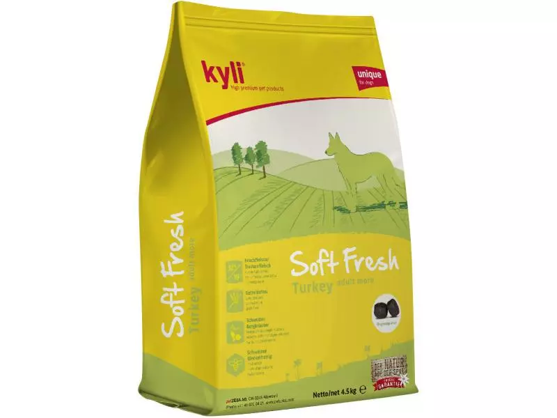 Kyli Halbfeuchtfutter Soft Fresh Turkey Adult more, 13.5 kg 2 Kyli Halbfeuchtfutter Soft Fresh Turkey Adult more, 13.5 kg - Image 2
