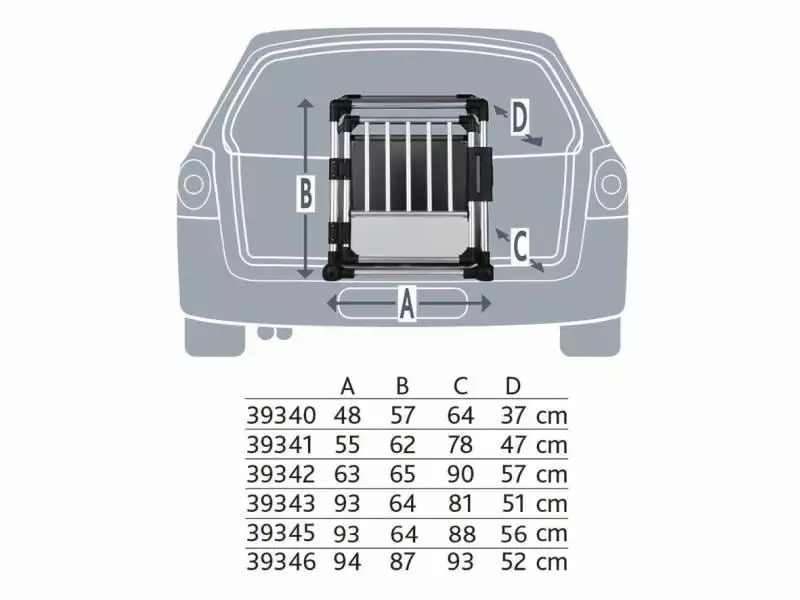 Trixie Transportbox Aluminium M - L 3 Trixie Transportbox Aluminium M - L - Image 3