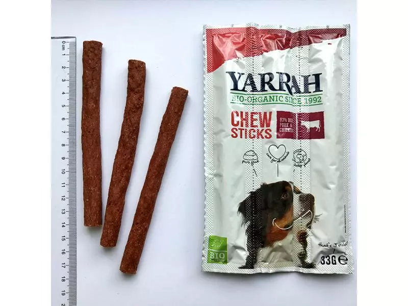 Yarrah Kauartikel Bio-Chew Sticks, 33 g 2 Yarrah Kauartikel Bio-Chew Sticks, 33 g - Image 2