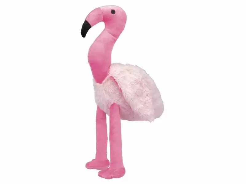 Trixie Hunde-Spielzeug Flamingo 35 cm 1 Trixie Hunde-Spielzeug Flamingo 35 cm