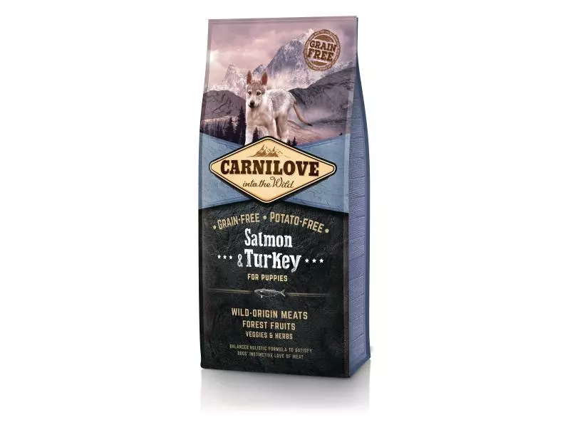 Carnilove Trockenfutter Dog Puppy Lachs & Truthahn, 12 kg 1 Carnilove Trockenfutter Dog Puppy Lachs & Truthahn, 12 kg